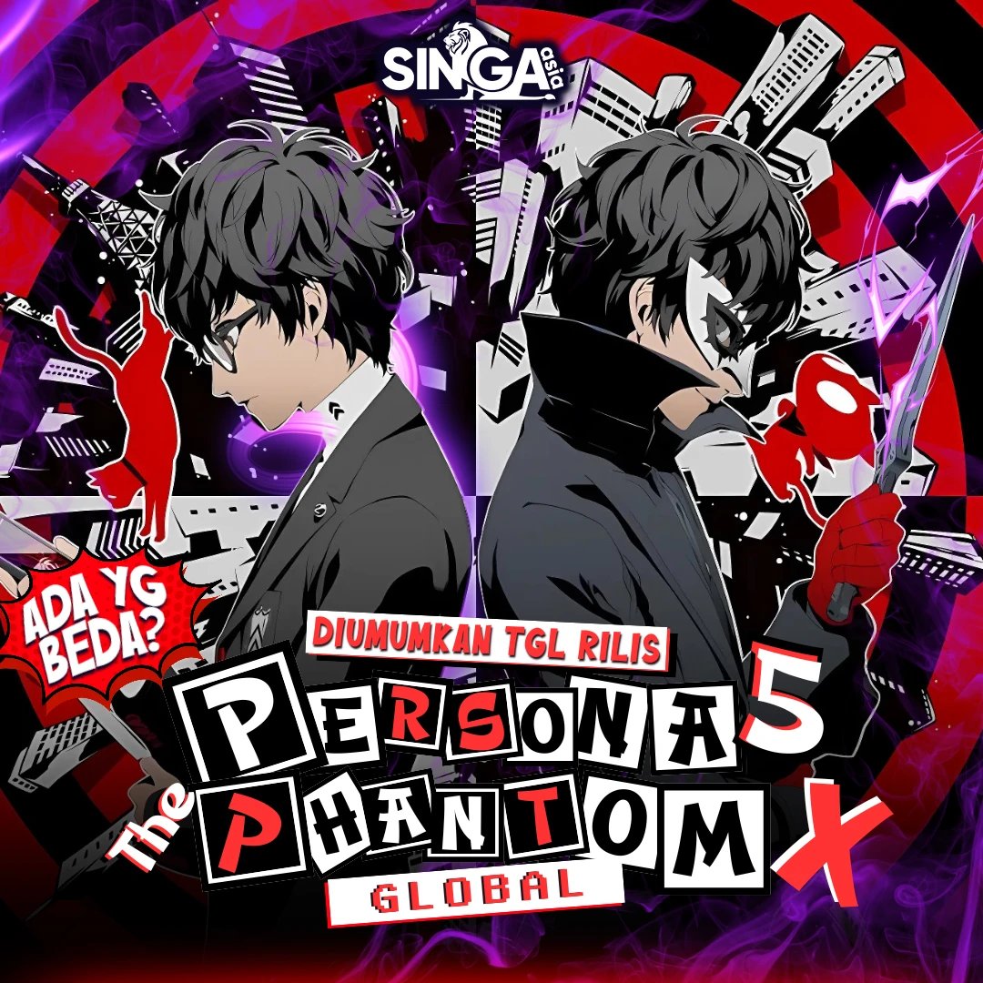 Singa Asia | Tanggal Rilis Persona 5 – The Phantom X Global Diumumkan! Ada Yang Beda?